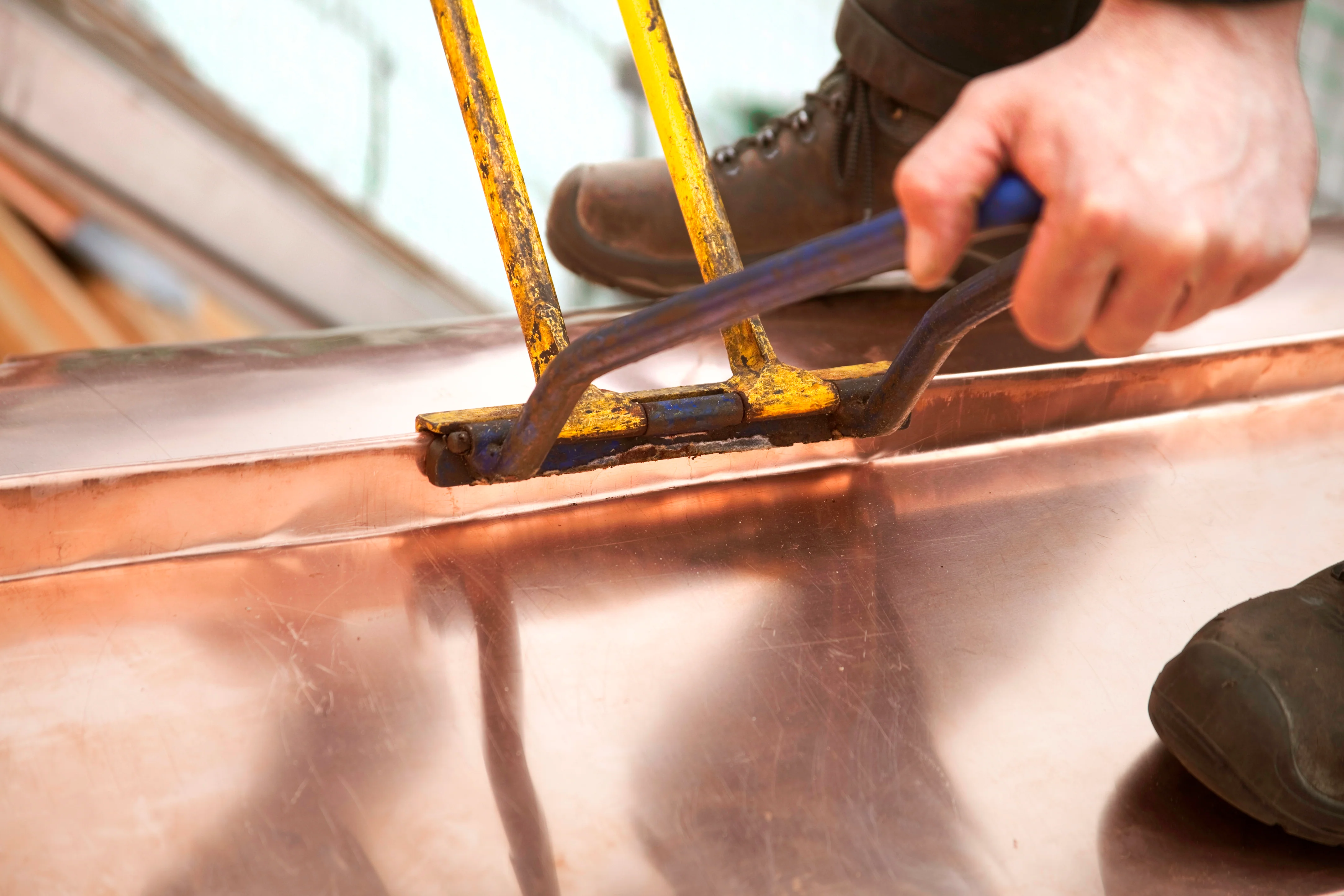 Copper Metal Roofing in Mendham